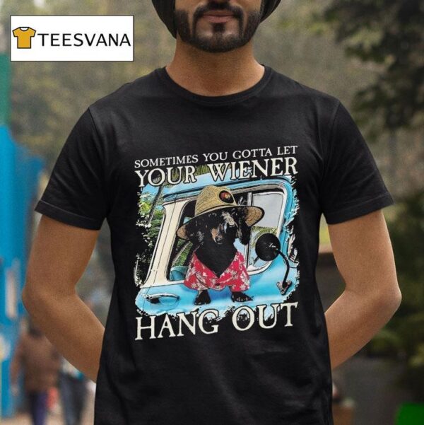Velion Sometimes You Gotta Let Your Weiner Hang Ou T Shirt