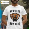 Victor Victor New York Dog Head T Shirt