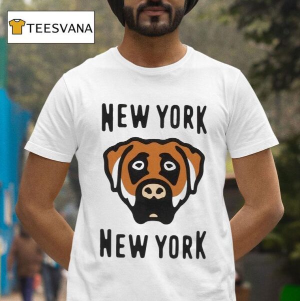 Victor Victor New York Dog Head T Shirt