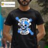 Victoria Cfmeu Union Built Fear Stops You Skull T Shirt