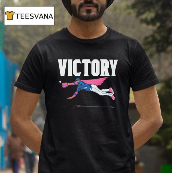 Victory Victor Robles Superhero Seattle Mariners Baseball T Shirt