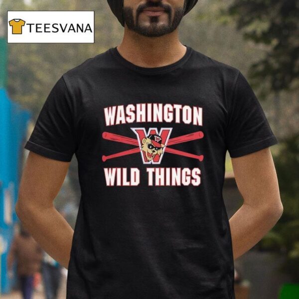 Washington Wild Thing Logo T Shirt