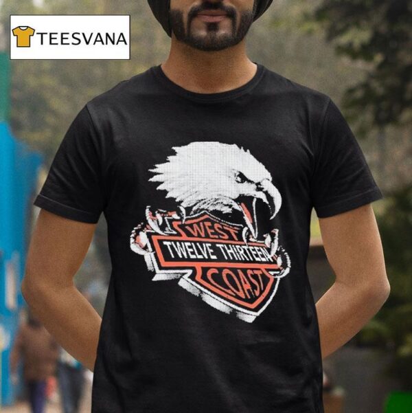 West Coast Twelve Thirn Eagle T Shirt