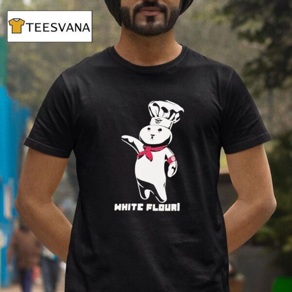 White Flour Pillsbury Doughboy T Shirt