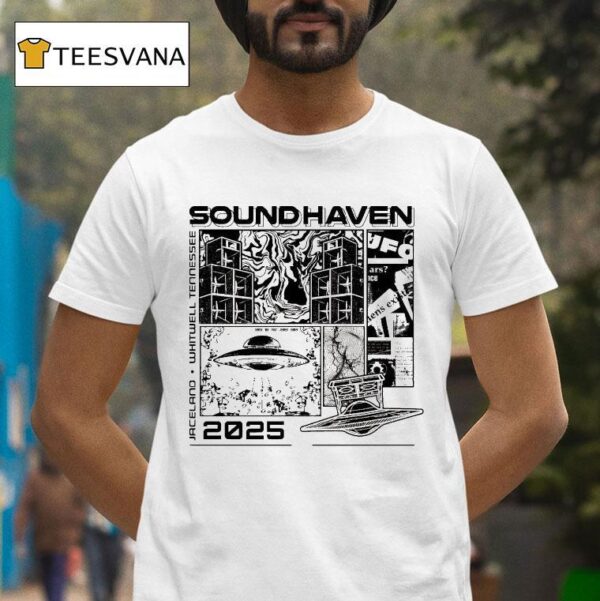 Wobble Factory Sound Haven Ufo T Shirt
