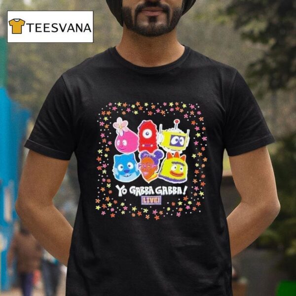 Yo Gabba Gabba Live Tour T Shirt