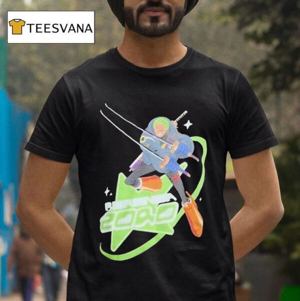 Zoro Futuristic Samurai T Shirt