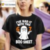 Meme Halloween Costume Funny Boo Sheet Six Seven T Shirt
