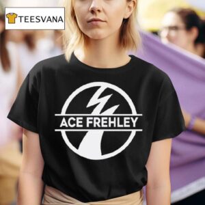 Ace Frehley Kiss Logo T Shirt
