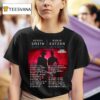 Adrian Smith And Kris Barras Black Light White Noise Tour Dates T Shirt