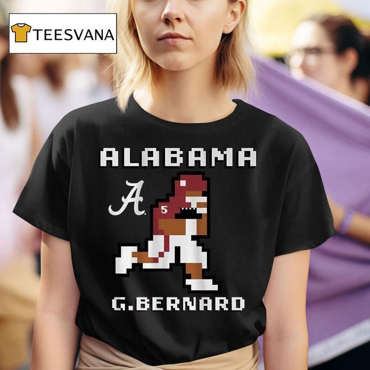 Alabama Football Germie Bernard Retro Baller T Shirt