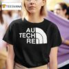 Au Tech Re The North Face Parody T Shirt