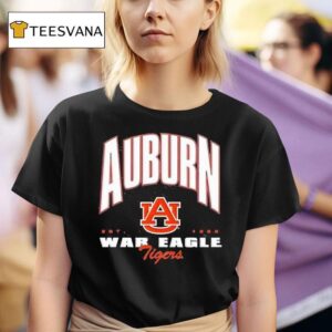 Auburn Tigers War Eagle Football T Shirt