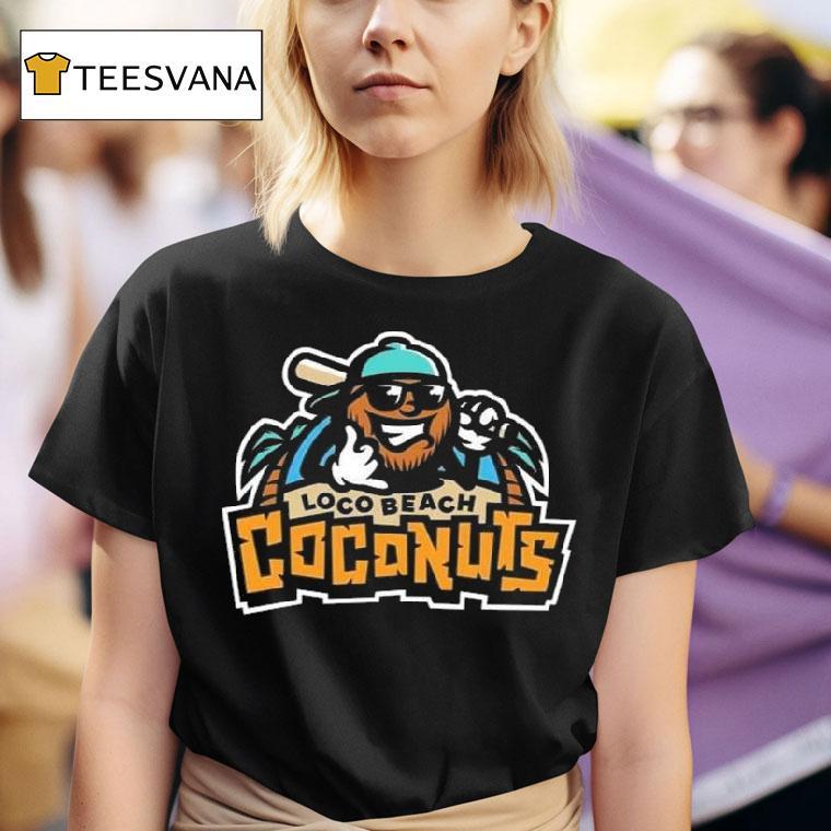 Banana Ball Team Loco Beach Coconuts T Shirt