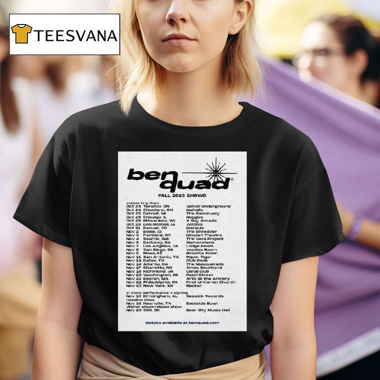Ben Quad Fall Tour T Shirt
