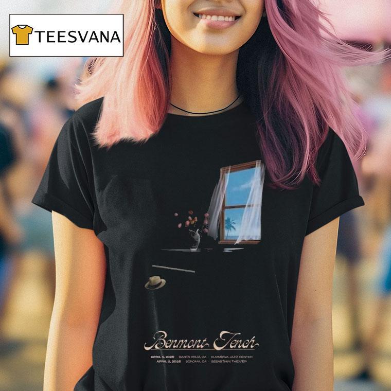 Benmont Tench Apr California Tour T Shirt