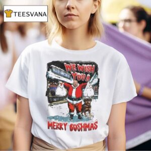Big John We Wish You A Merry Boshmas T Shirt