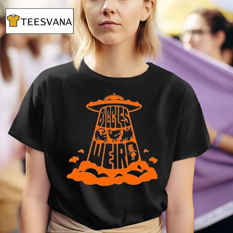 Biggles Weird Ufo Halloween T Shirt