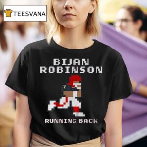 Bijan Robinson Running Back Retro Baller T Shirt