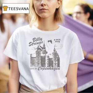 Billy Strings Live In Copenhagen Denmark T Shirt