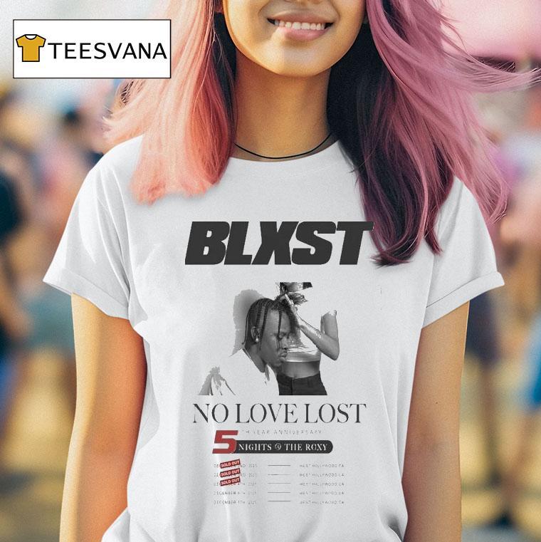 Blxst No Love Lost Th Year Anniversary T Shirt