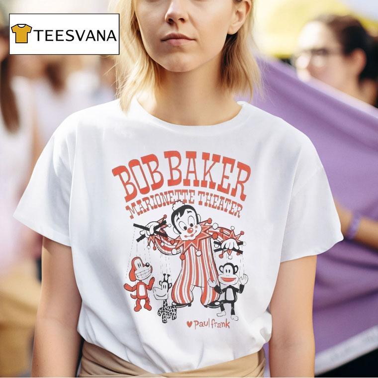 Bob Baker Marionette Theater X Paul Frank T Shirt