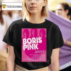 Boris Pink Th Anniversary Tour T Shirt