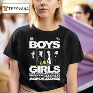 Boys Like Girls Made In The United States Of America Technicolor Maximum Loudness T Shirt