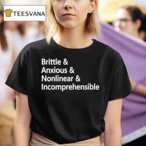 Brittle And Anxious And Nonlinear And Incomprehensible T Shirt