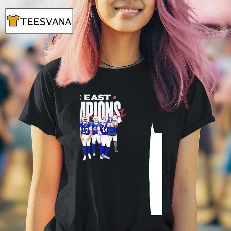 Buffalo Bills Afc East Champions Team T Shirt