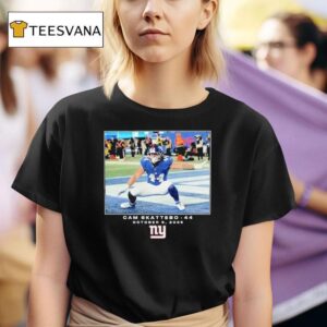 Cam Skattebo October New York Giants Nfl Flash Features Week T Shirt