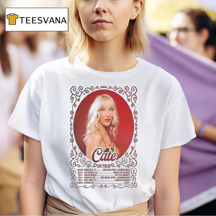 Cate On Tour T Shirt