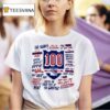 Celebration Th Anniversary Of The New York Rangers Ice Hockey Team T Shirt
