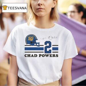 Chad Powers Signature Football T Shirt