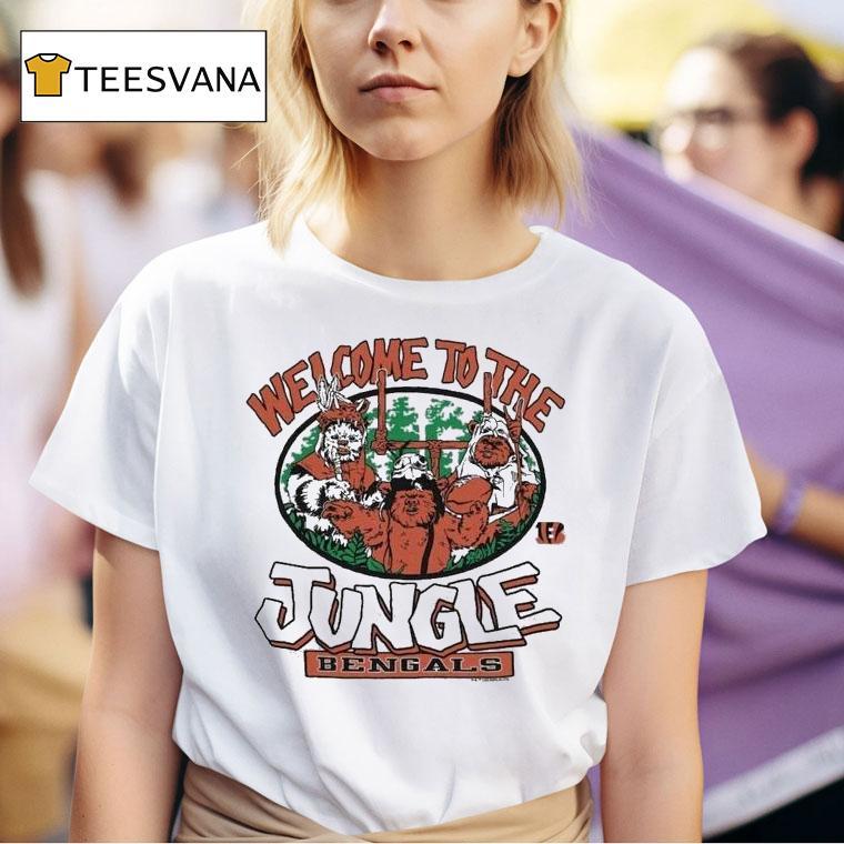 Cincinnati Bengals Welcome To The Jungle Star Wars X Nfl T Shirt