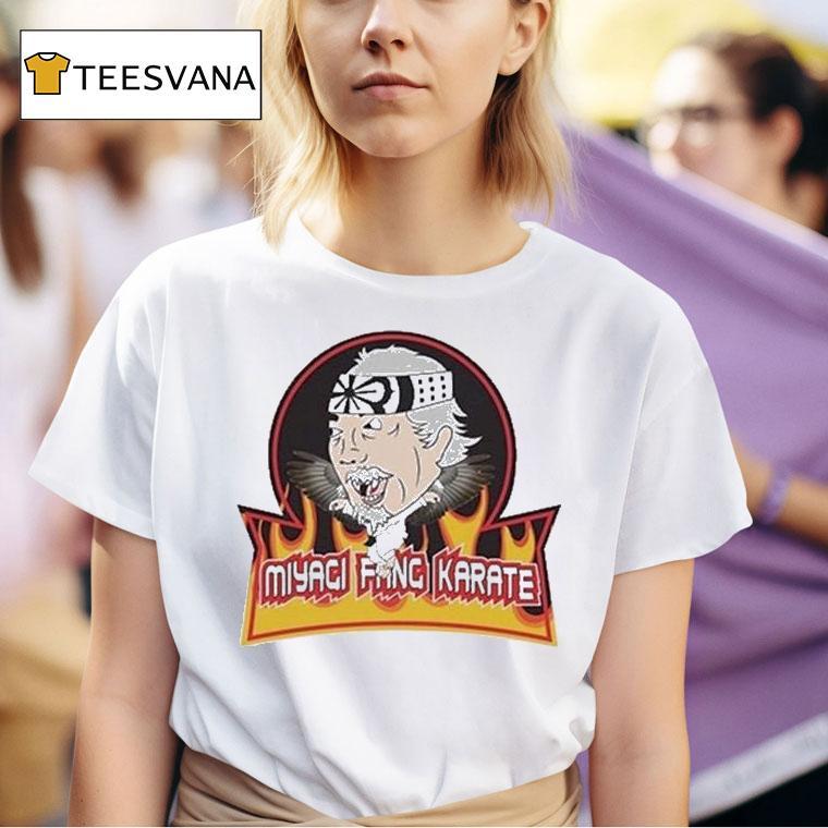Cobra Kai Miyagi Fang Karate T Shirt