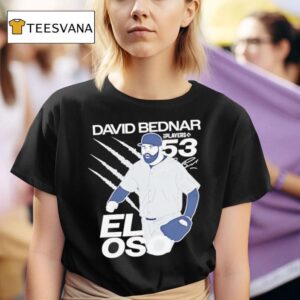 David Bednar El Oso Number Signature Graphic T Shirt