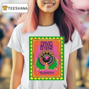 David Byrne In Philadelphia Pa On Oct T Shirt