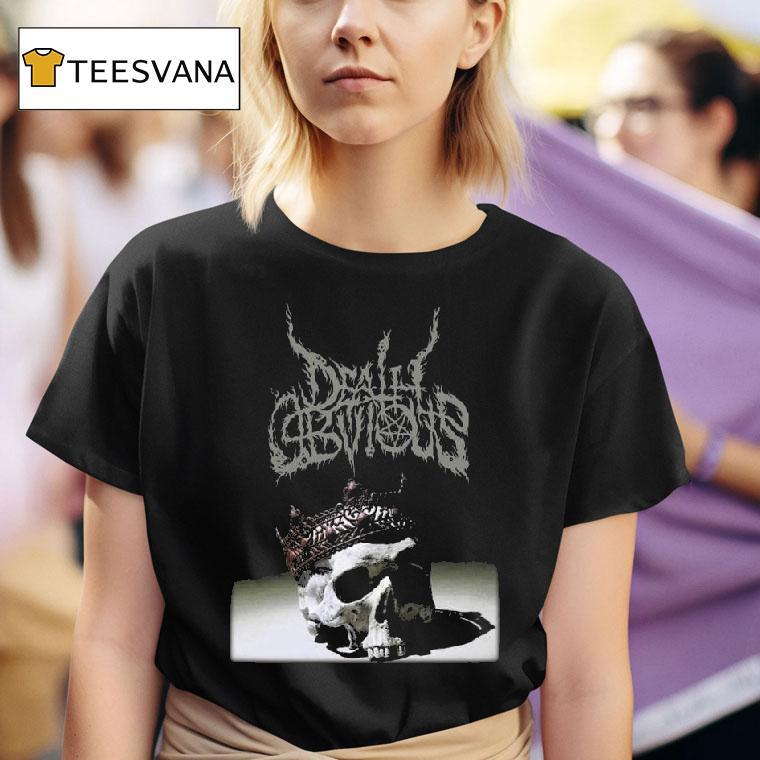 Death Obvious Self Titled Album Girlie T Shirt
