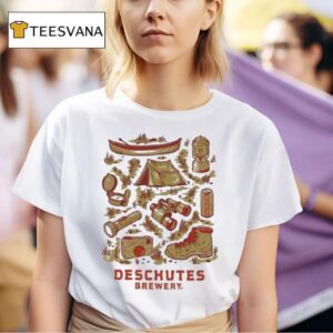 Deschutes Brewery Camp Collage T Shirt