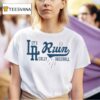 Dodgers La Run Lets Run Really Baseball T Shirt