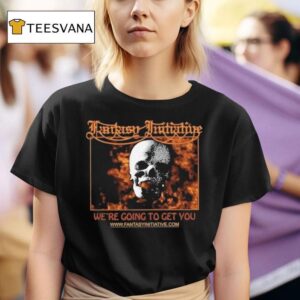 Fantasy Initiative We Re Going To Get You Flaming Skull T Shirt