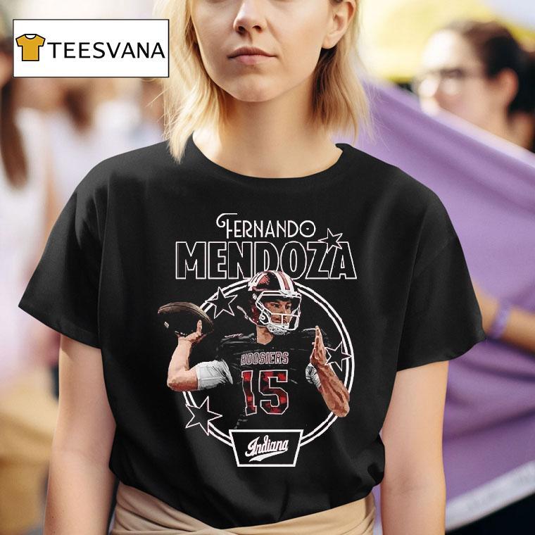 Fernando Mendoza Indiana Hoosiers Crimson T Shirt