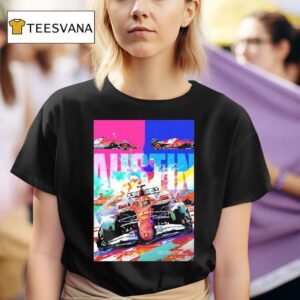 Ferrari F At Austin In Circuit Of The Americas Tx On October T Shirt