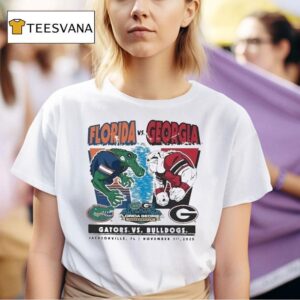 Florida Gators Vs Georgia Bulldogs Rivalry Masco T Shirt