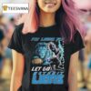 Fly Lions Fly Super Heroes Let Go Detroit Lions T Shirt