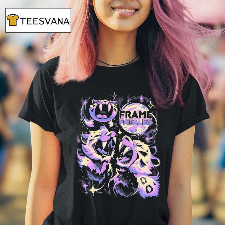 Frame Fatales Games Done Quick Three Faith Moon T Shirt