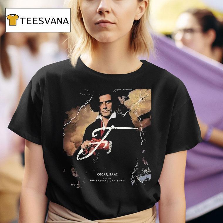 Frankenstein With Oscar Isaac In Select Theaters On October T Shirt