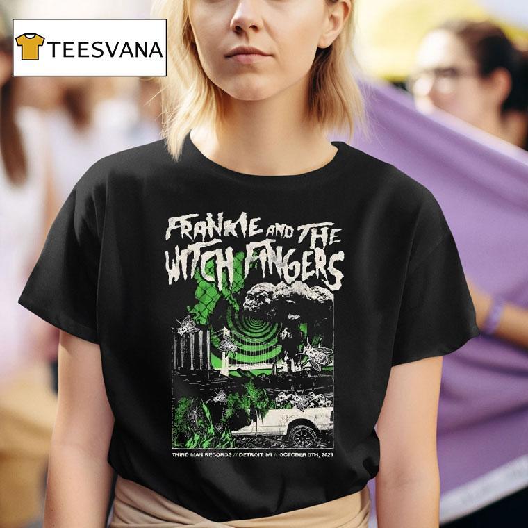 Frankie And The Witch Fingers Third Man Records Cass Corridor On October T Shirt