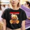 Freedom Defiant Santa Claus Middle Finger Christmas T Shirt